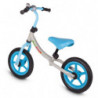 Rowerek biegowy rower dziecięcy szaro-niebieski