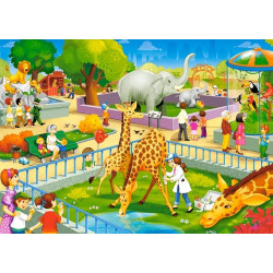 CASTORLAND Puzzle 60el. Zoo...