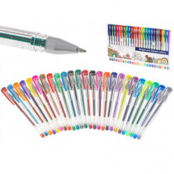 Długopisy żelowe kolorowe...